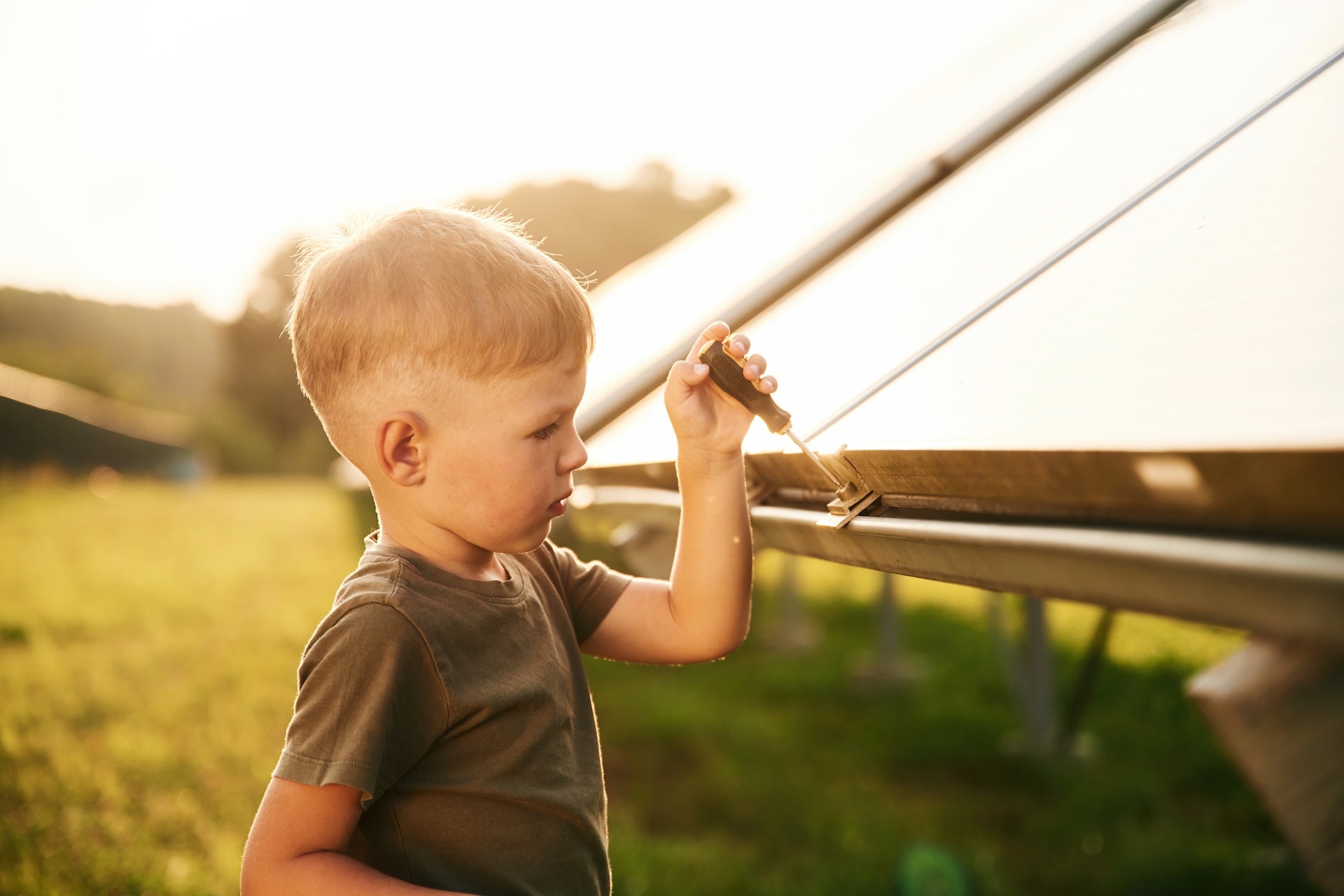 panneau solaire multimètre