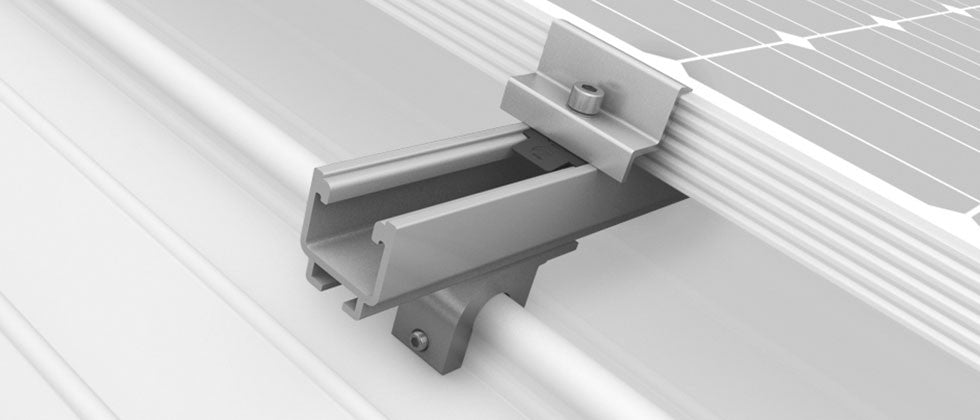 Fixation - K2 - Pinces à joint debout pour toiture en Zinc SingleRail Joint debout double 7 mm