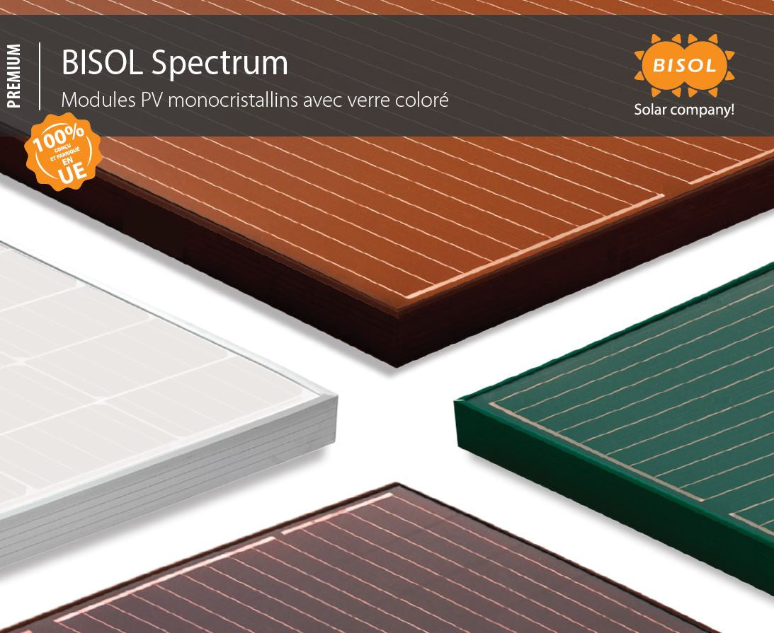 Panneau Solaire - BISOL - Spectrum Terracotta Orange 280 Wc
