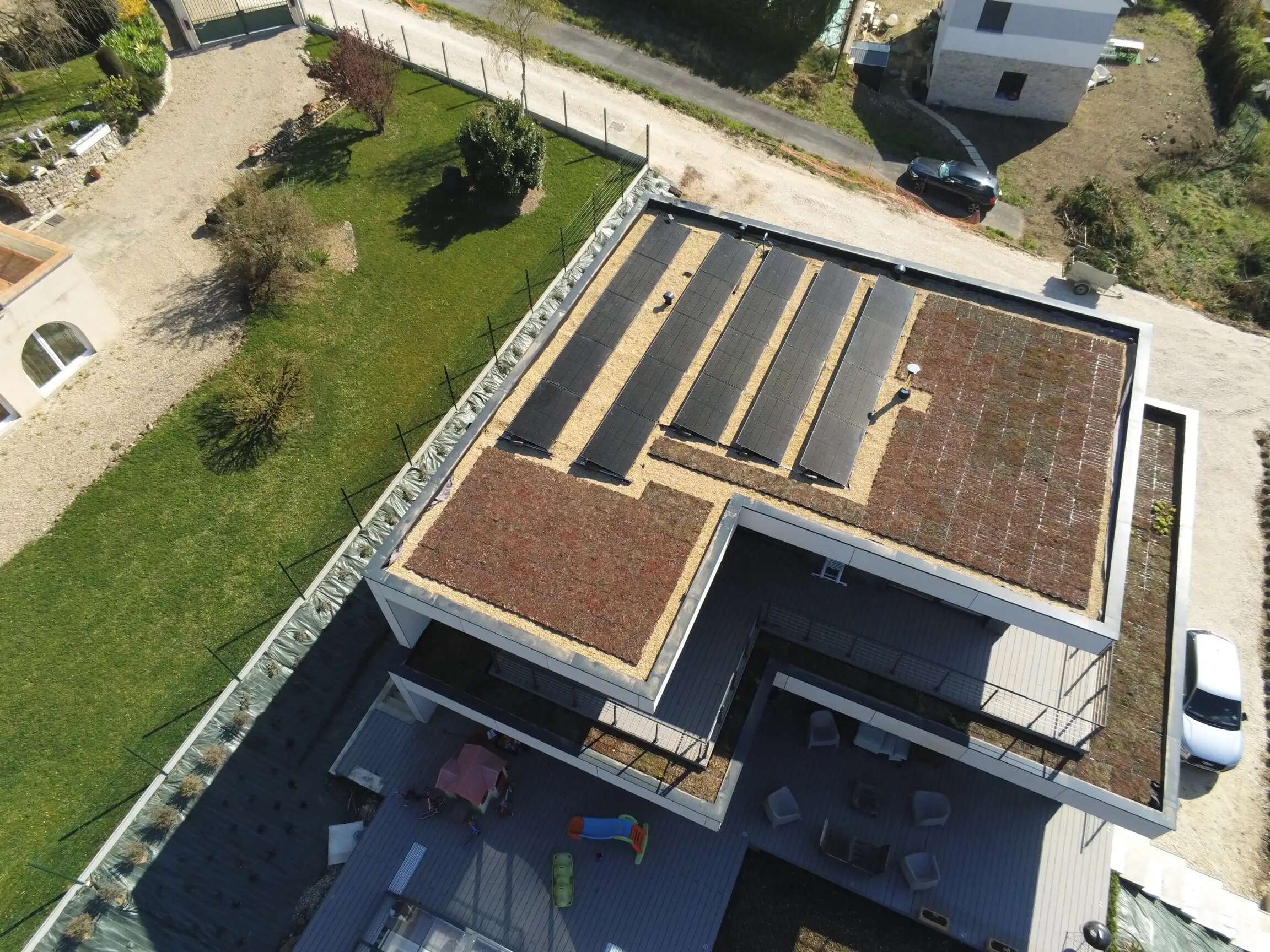Fixation de panneau solaire pour toiture terrasse - S-Dome 6