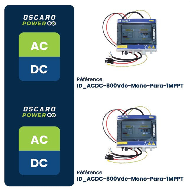 Etiquette - ID Carton - ACDC-600Vdc-Mono-Para-1MPPT